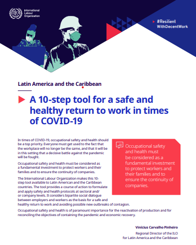 A 10 step tool for a safe and healthy return to work in times of COVID-19