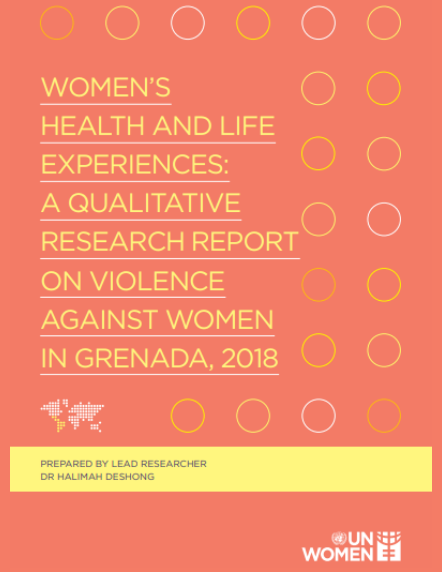  Women’s Health and Life Experiences: A Qualitative Research Report on Violence Against Women in Grenada, 2018