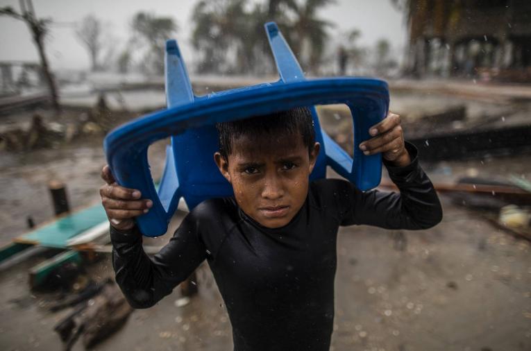 9 out of 10 children in Latin America and the Caribbean are exposed to at least two climate and environmental shocks