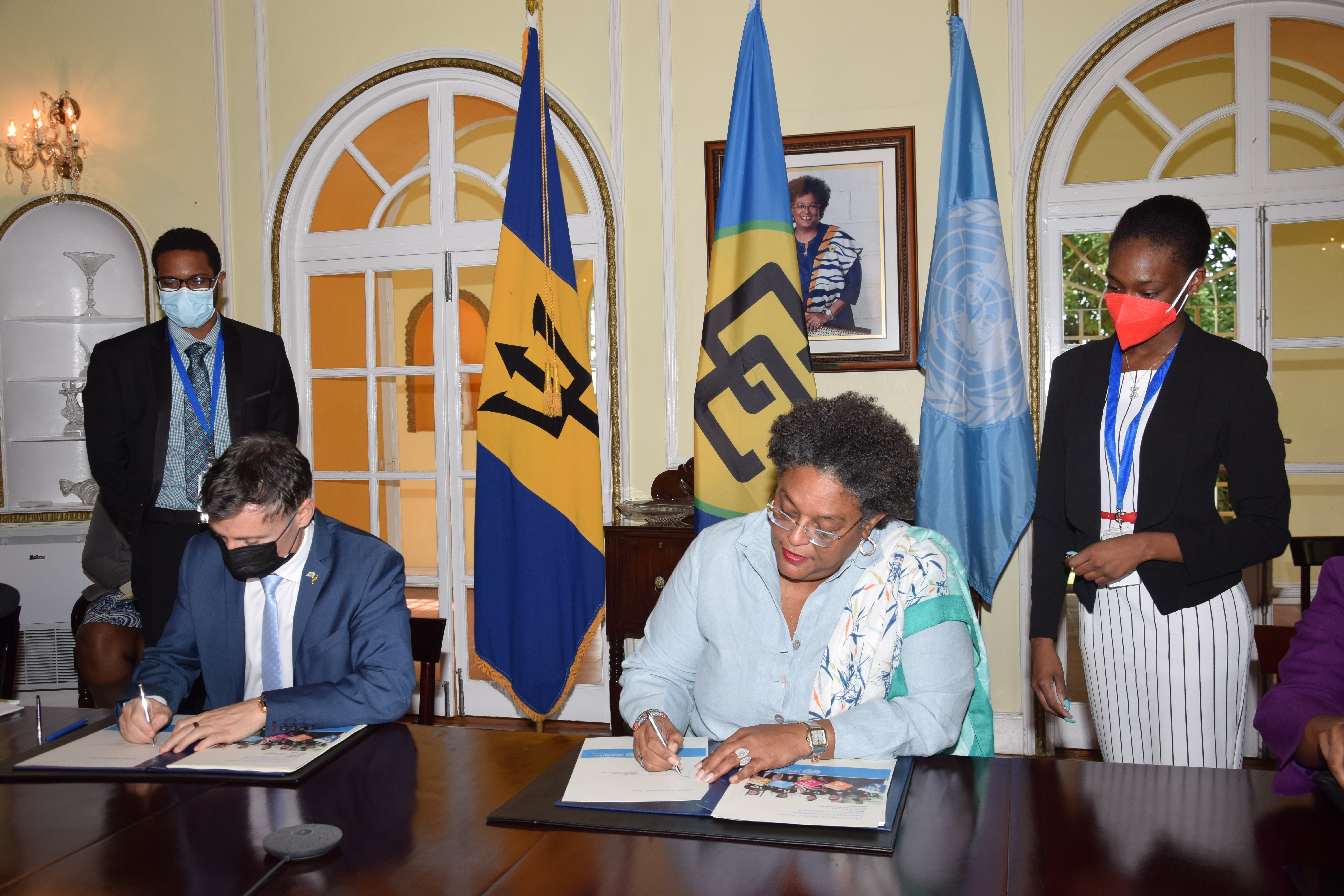 Barbados signs new UN Regional Cooperation Framework as it celebrates 55th anniversary of Membership  