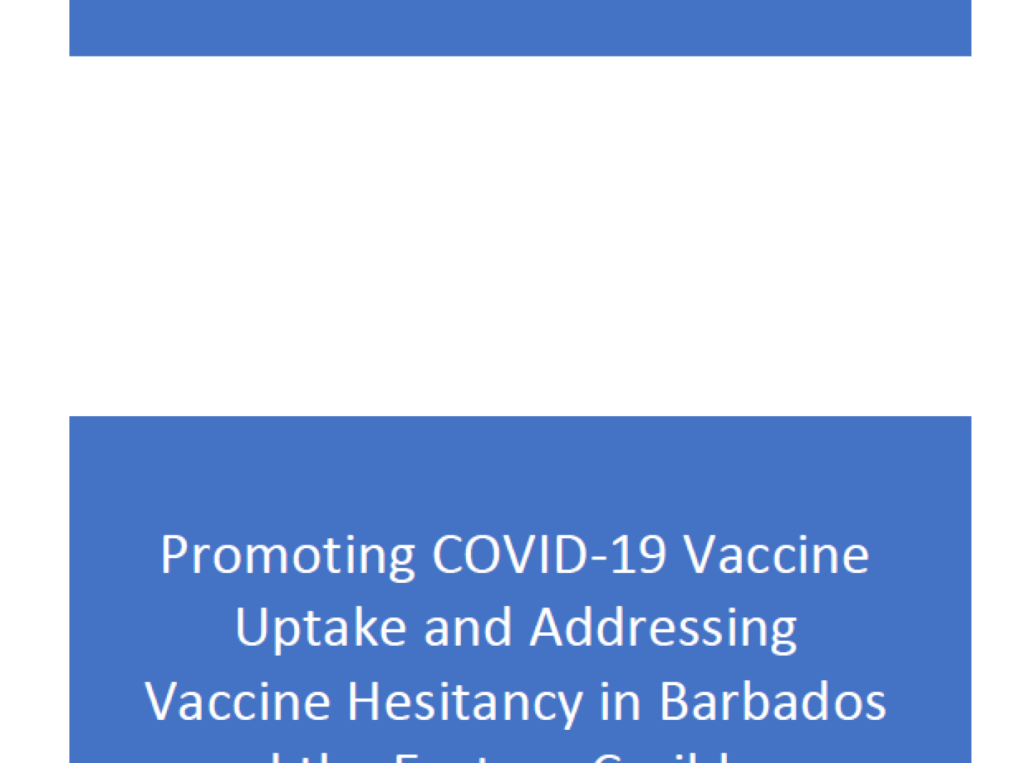 UN Vaccine Hesitancy Proposal