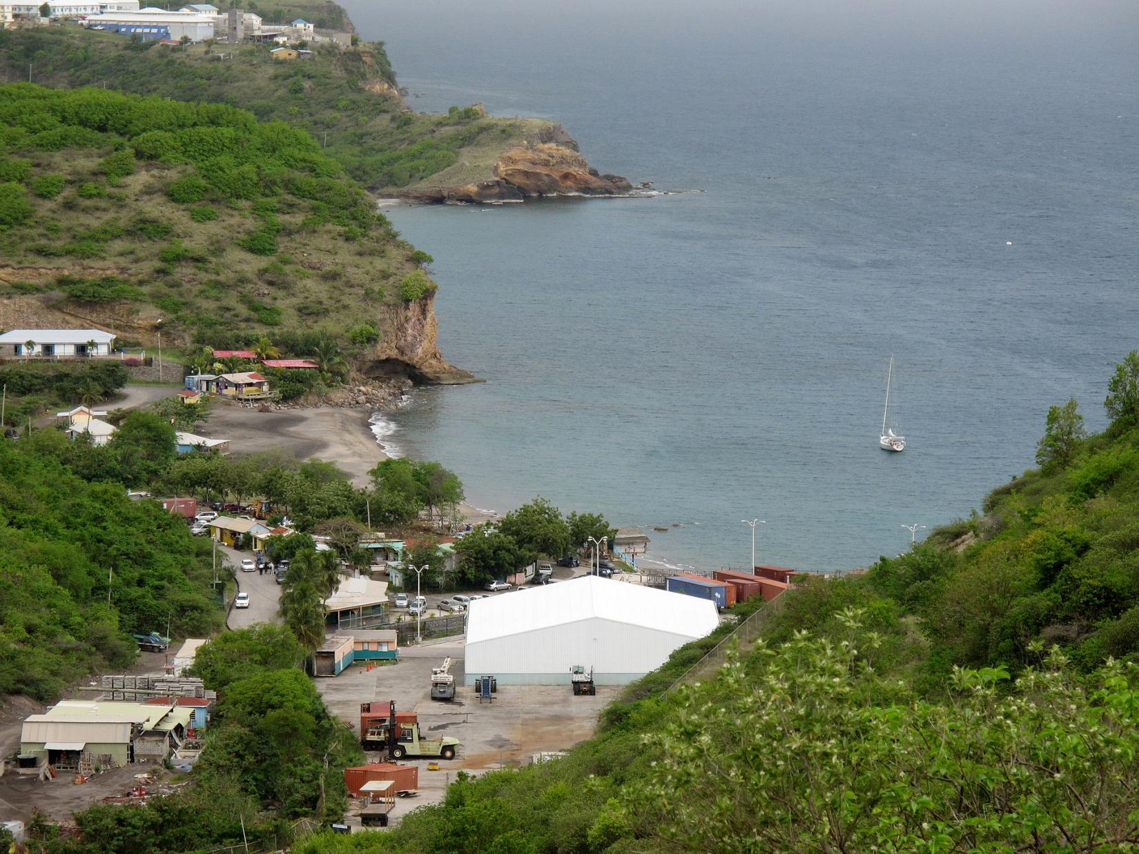 Landscape of Overseas British Territory Montseratt