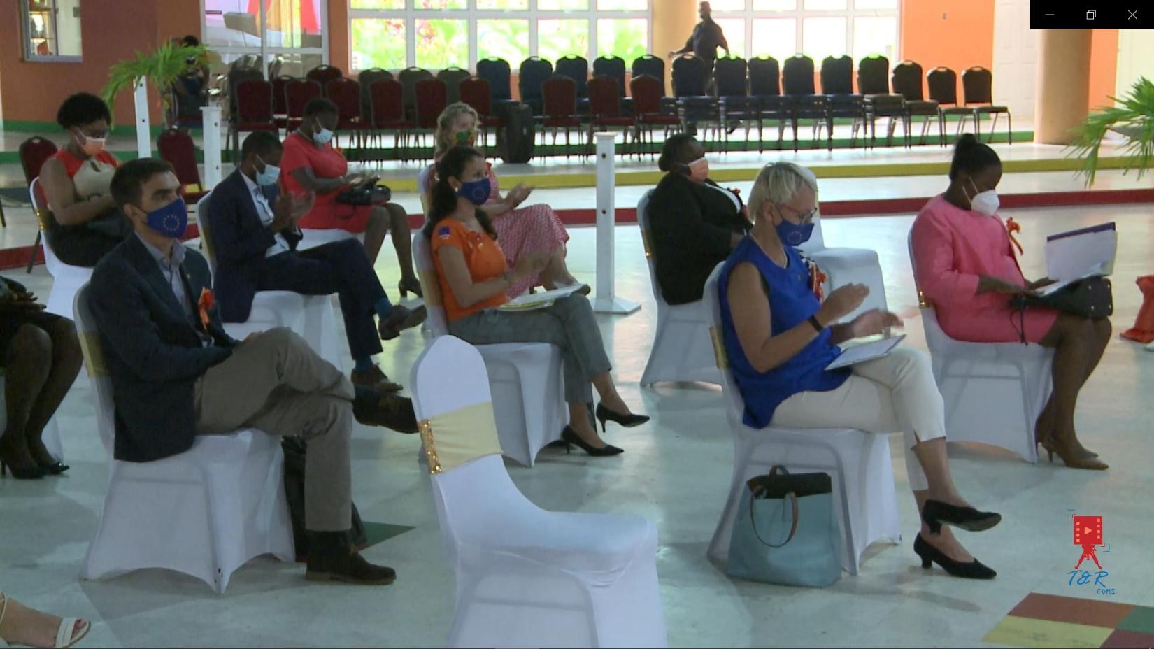 Audience at Grenada Spotlight Results Event 