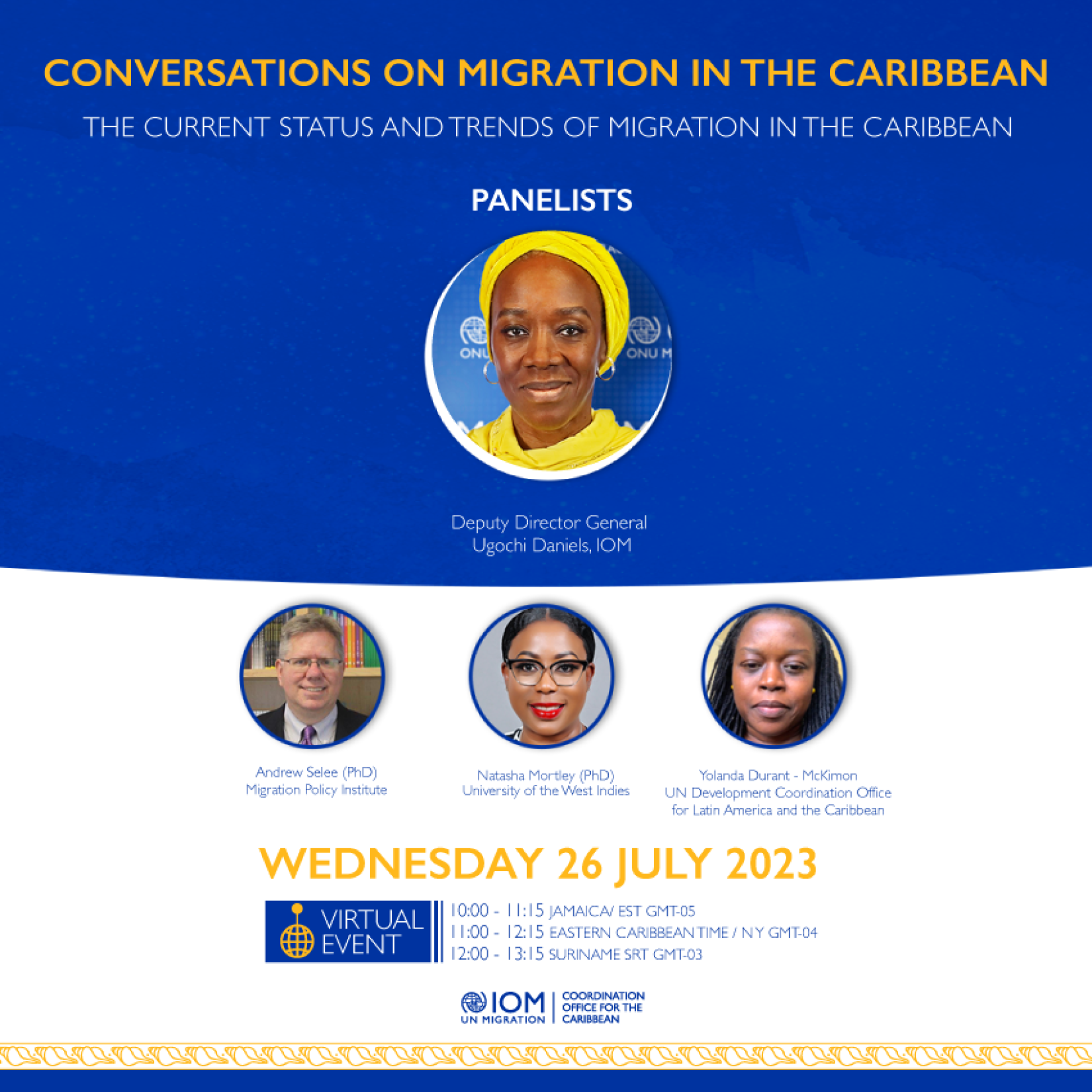 IOM Deputy Director General Leads Conversation On Managing Migration ...