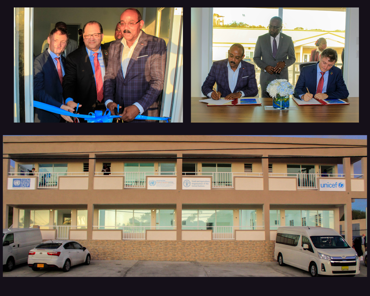 Inauguration of UN  Common Premises in Antigua and Barbuda