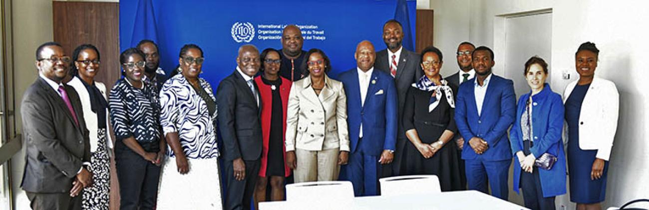 Group Photo of people standing in formal wear