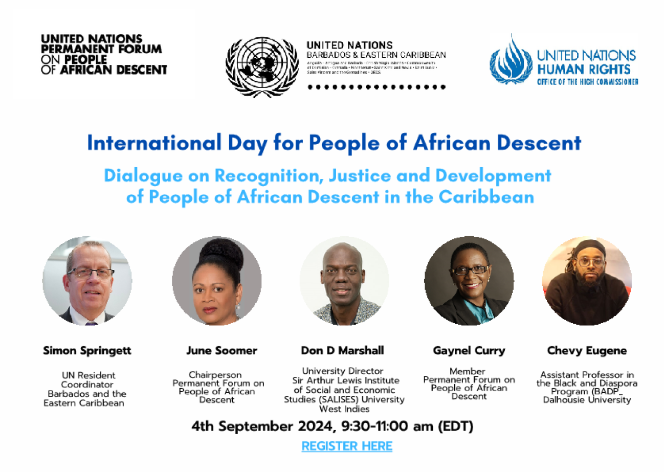 International Day of People of Africa Descent