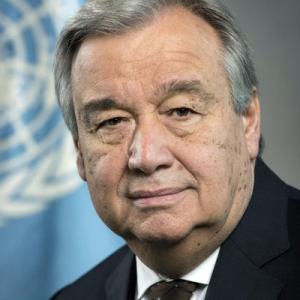 Official headshot of António Guterres, Secretary-General of the United Nations