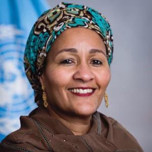 Portrait of Amina J. Mohammed, Deputy Secretary-General of the UN