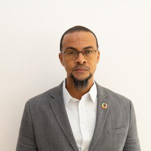 Portrait of Cosbert Woods, UN Country Coordination Officer – St. Kitts and Nevis